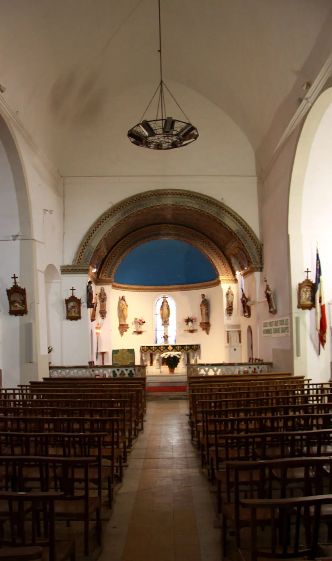 Image qui illustre: Eglise Sainte Nativite Notre Dame De Formigueres à Formiguères - 1
