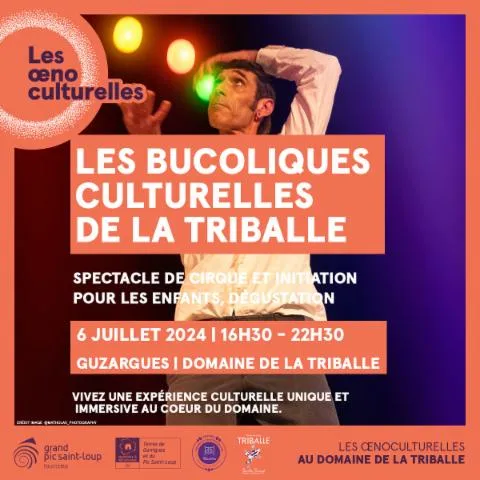 Image qui illustre: Les Oenoculturelles - Les Bucoliques Culturelles De La Triballe - Spectacle