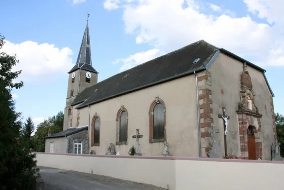 Image qui illustre: Eglise Sainte-Anne de Neunkirchen-lès-Bouzonville à Neunkirchen-lès-Bouzonville - 1
