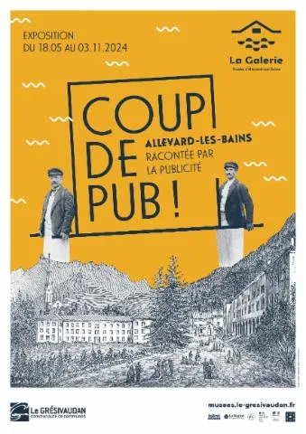 Image qui illustre: Exposition temporaire Coup de pub ! Allevard-les-Bains racontée par la publicité