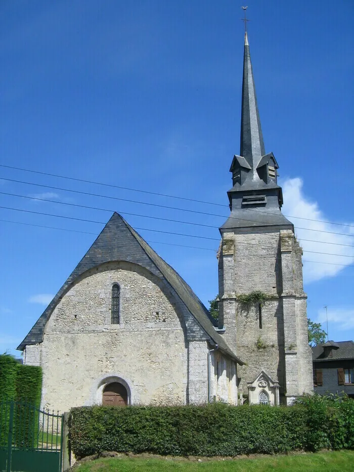 Image qui illustre: Visite libre de l'église à Fiquefleur-Équainville - 0