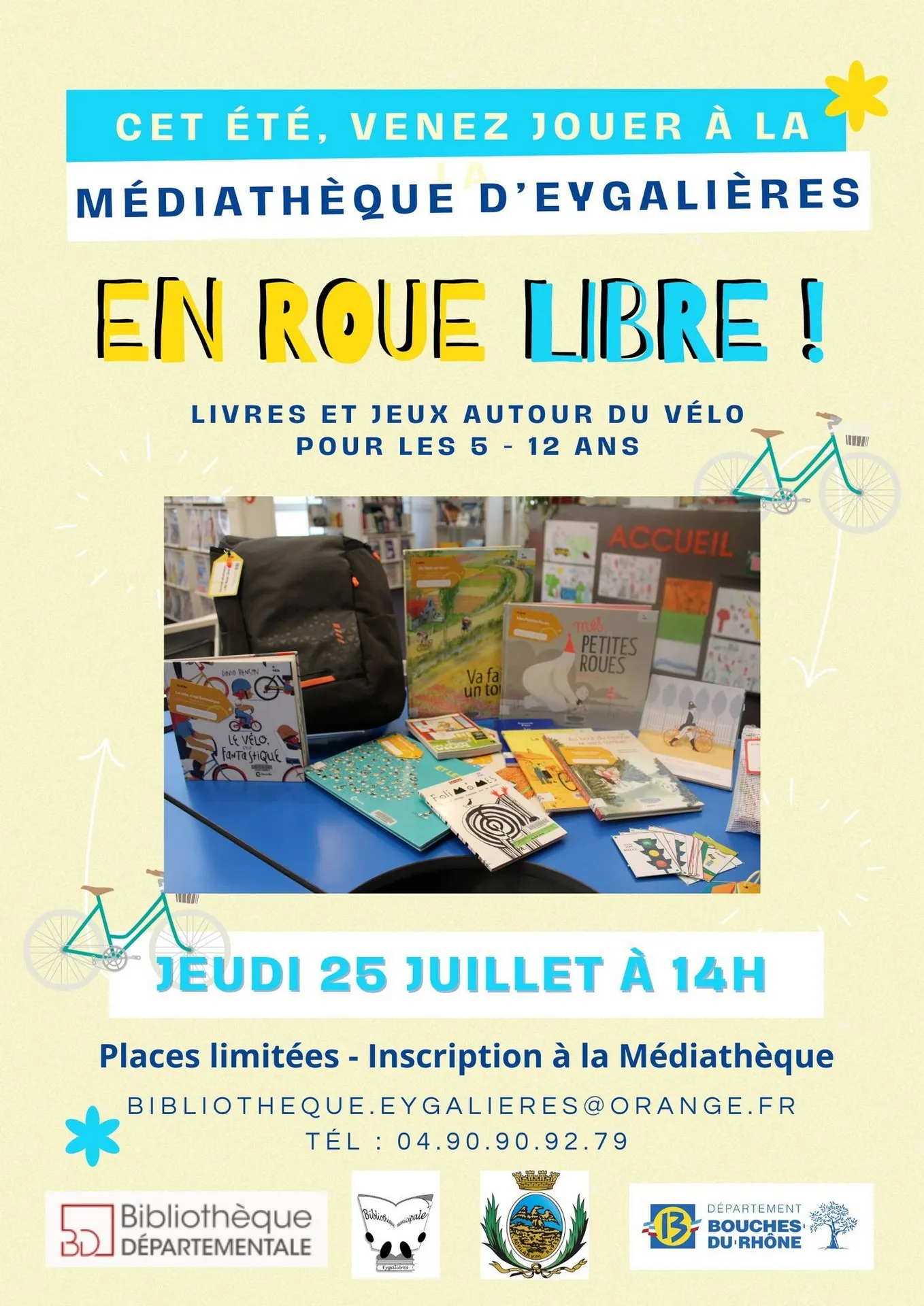 Image qui illustre: Les Vacances À La Médiathèque D'eygalières à Eygalières - 0