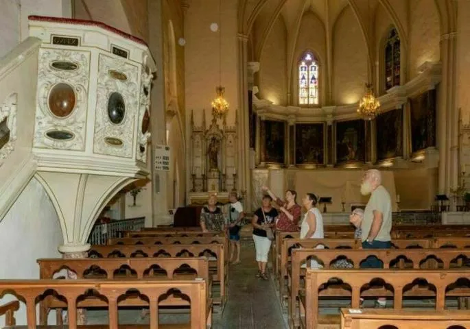 Image qui illustre: Découvrez cette église du début du XIVe siècle en visite libre