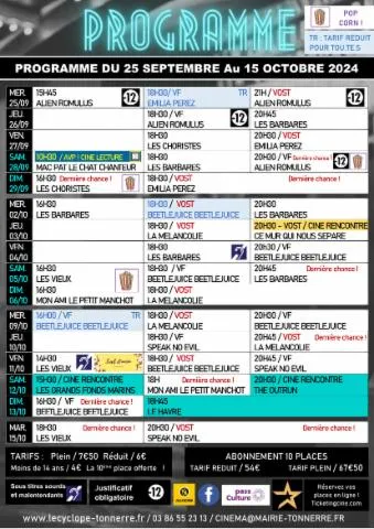 Image qui illustre: Programmation Le Cyclope