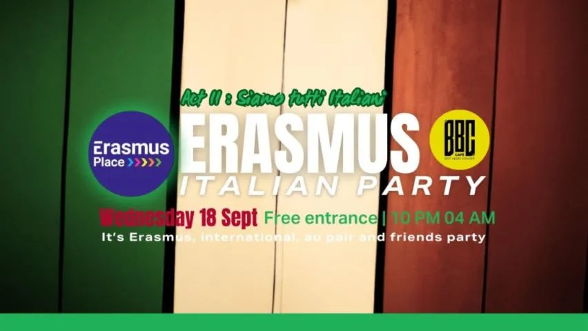 Image qui illustre: ERASMUS PARTY (LYON) 180924