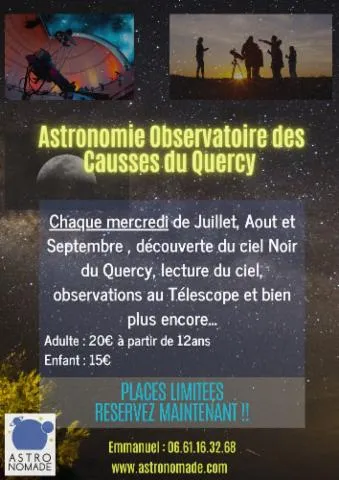 Image qui illustre: Astronomie Observatoire Des Causses Du Quercy