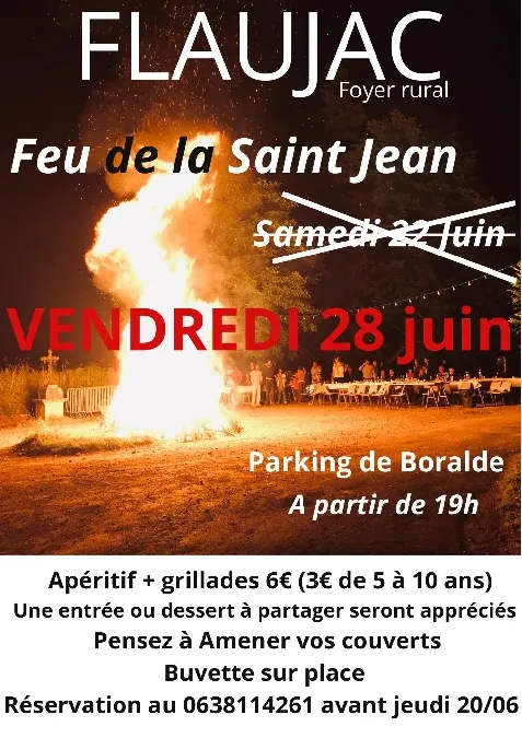 Image qui illustre: Reporté - Feu De La Saint-jean De Flaujac à Espalion - 0