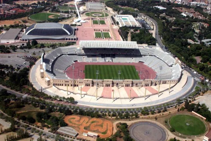 Image qui illustre: Le Stade Olympique Lluís Companys