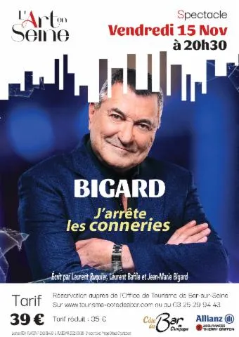 Image qui illustre: One Man Show : Jean-marie Bigard "j'arrête Les Conneries"