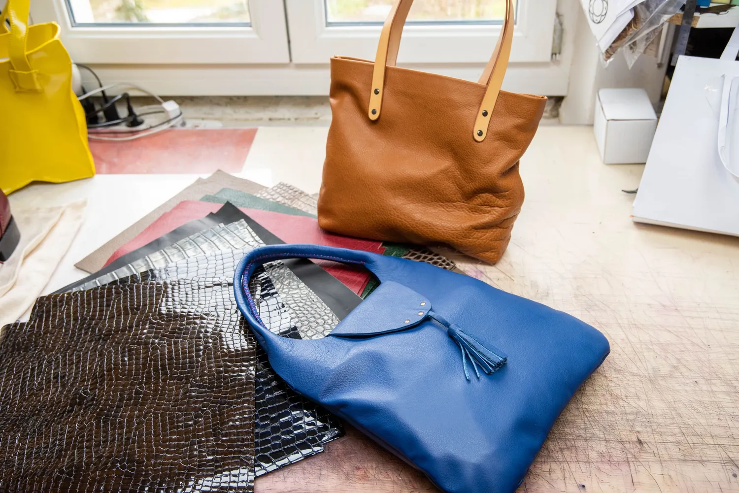 Image qui illustre: Confectionnez votre sac en cuir à Foville - 2
