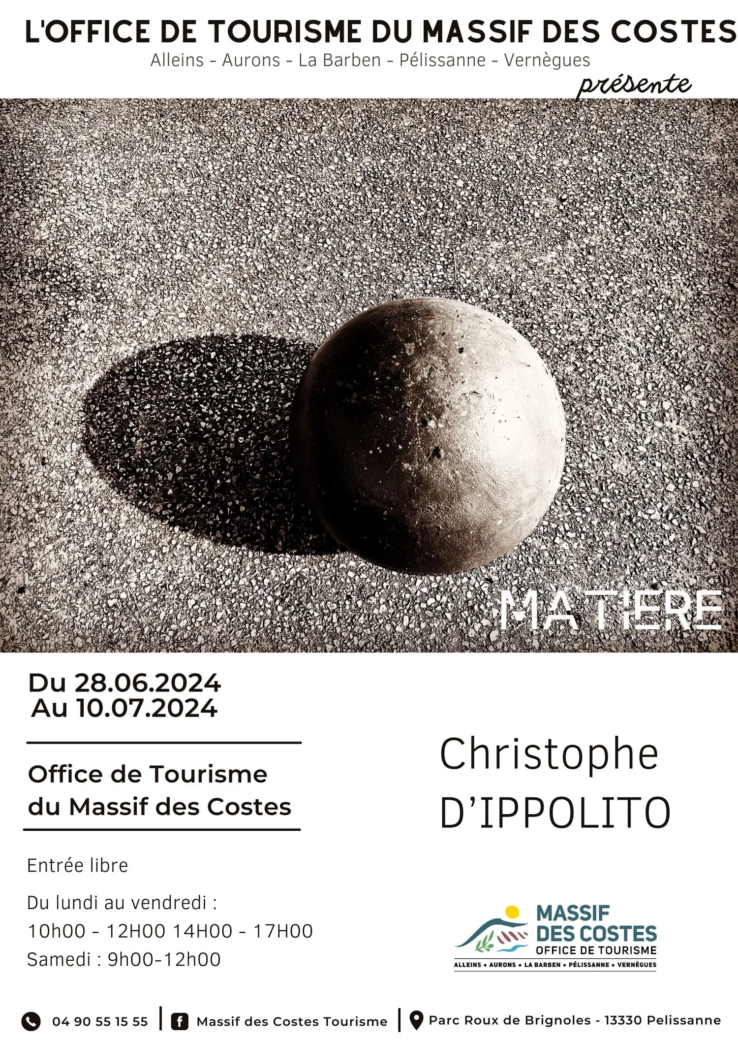 Image qui illustre: Matière - Exposition Christophe D'ippolito à Pélissanne - 0