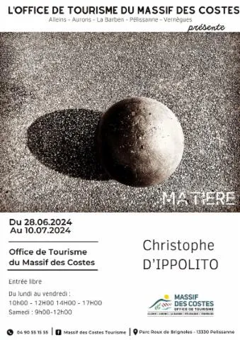 Image qui illustre: Matière - Exposition Christophe D'ippolito