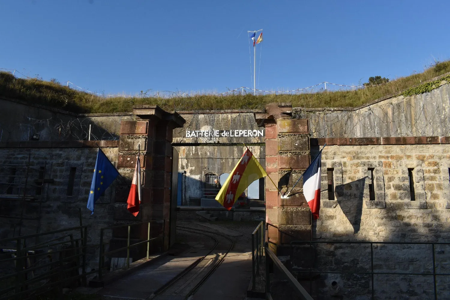 Image qui illustre: Batterie de l'Eperon