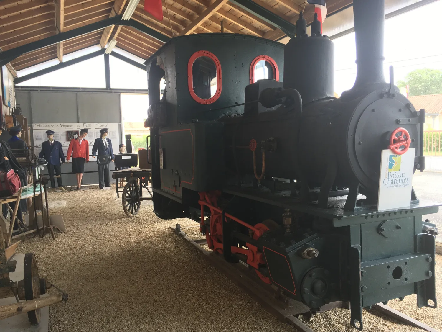 Image qui illustre: Visite guidée du musée de la gare à Rouillac - 0