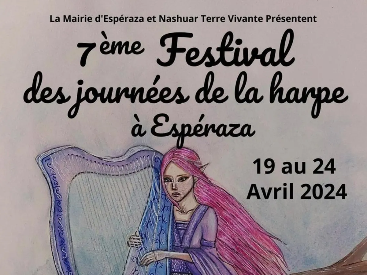 Image qui illustre: 7 Ème Festival Des Journées De La Harpe - Nadia Birkenstock à Espéraza - 0