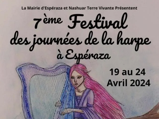 Image qui illustre: 7 Ème Festival Des Journées De La Harpe - Nadia Birkenstock