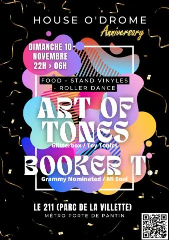 Image qui illustre: HOUSE O'DROME : ART OF TONES (GLITTERBOX), BOOKER T. & MORE