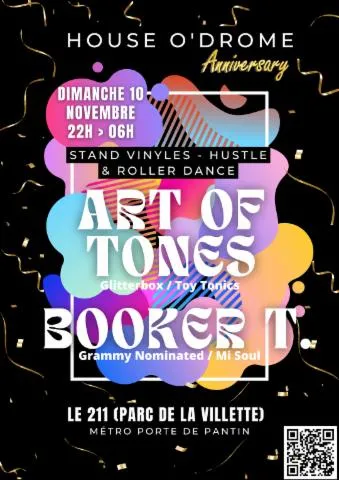 Image qui illustre: HOUSE O'DROME : ART OF TONES (GLITTERBOX), BOOKER T. & MORE