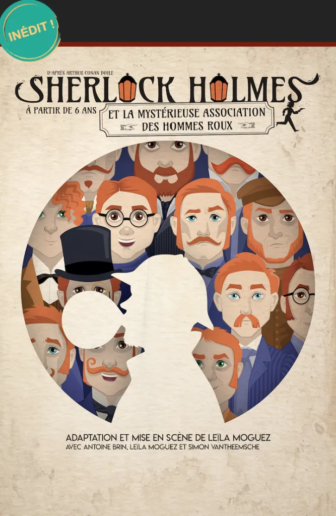 Image qui illustre: Théâtre Pour Enfant : Sherlock Holmes Et La Mystérieuse Association Des Hommes Roux à Compiègne - 0