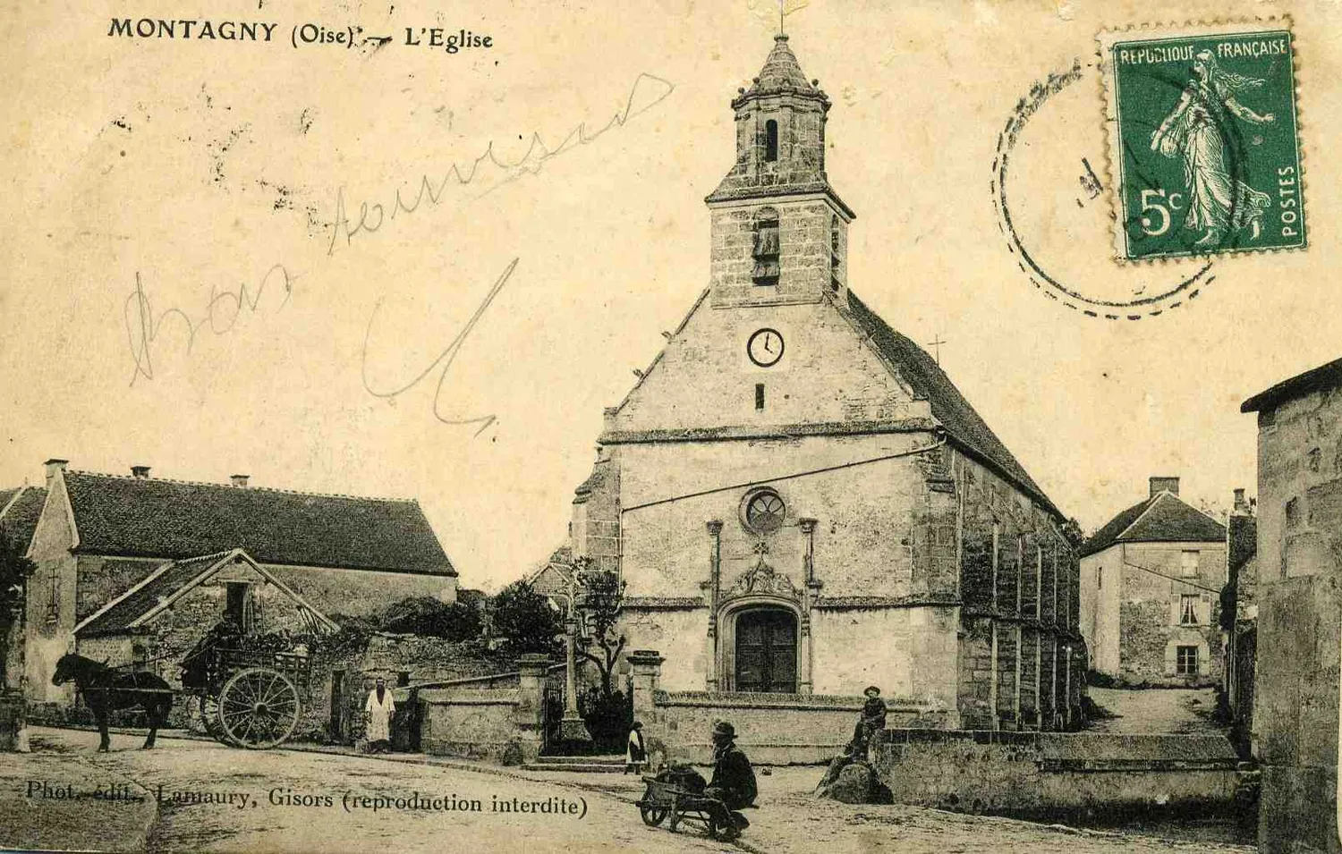 Image qui illustre: Eglise Saint-jacques Et Saint-christophe à Montagny-en-Vexin - 0