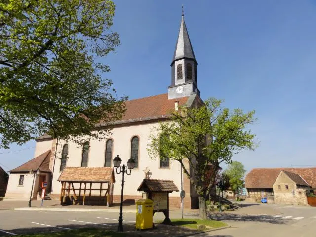 Image qui illustre: Eglise Saint Antoine De Padoue Hohengoeft