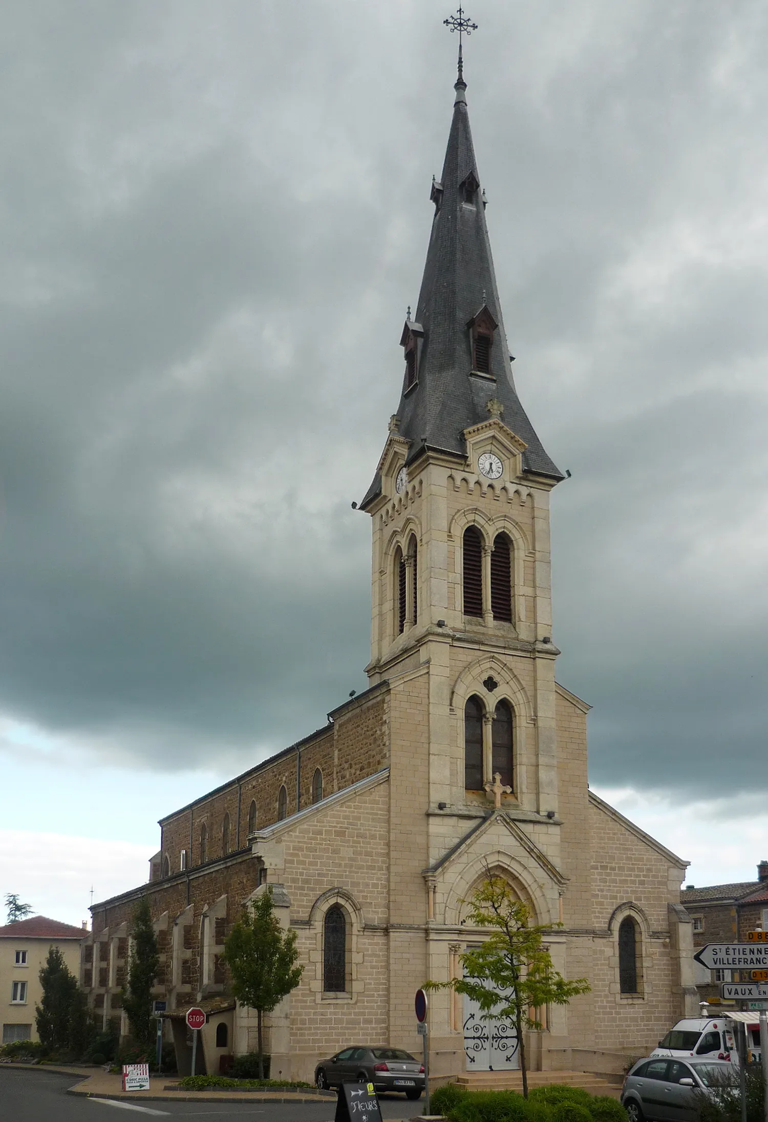 Image qui illustre: Eglise du Perréon à Le Perréon - 0