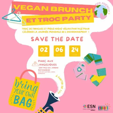 Image qui illustre: Vegan brunch et Troc party