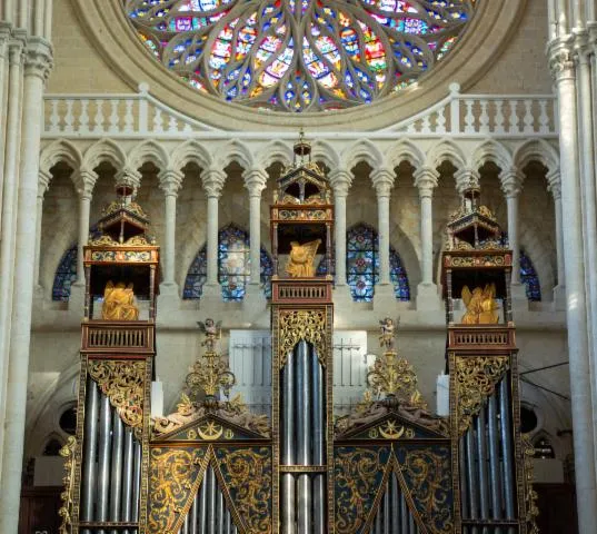 Image qui illustre: Présentation de la restauration du grand orgue de la cathédrale Notre-Dame d'Amiens