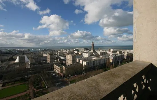 Image qui illustre: Visite guidée : Le Havre vu d'en haut