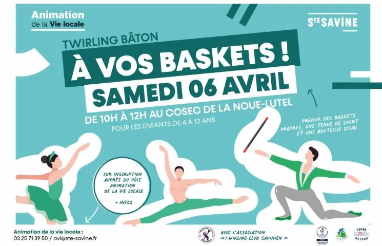 Image qui illustre: A Vos Baskets !