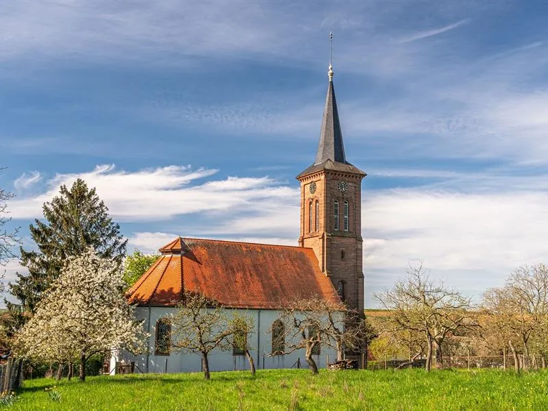 Image qui illustre: Eglise Protestante De Hunspach à Hunspach - 0