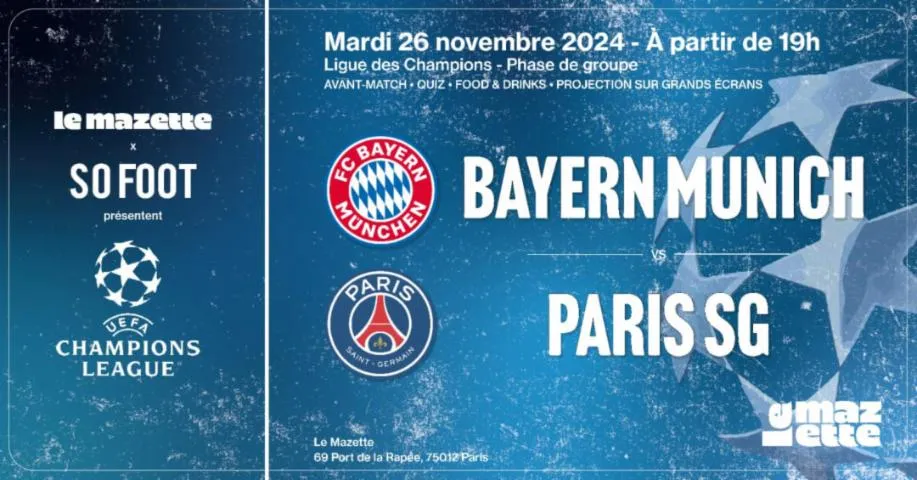 Image qui illustre: So Foot : BAYERN MUNICH vs PSG