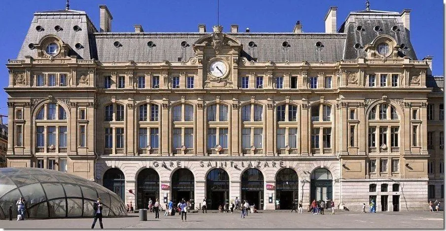 Image qui illustre: Gare Saint-Lazare