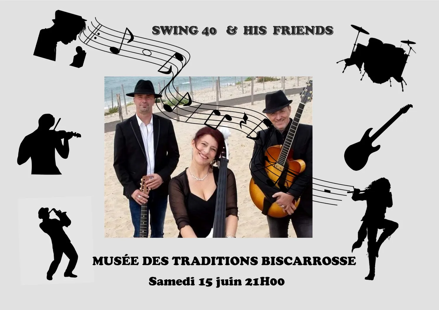 Image qui illustre: Soirée Jazz - Swing 40 à Biscarrosse - 0