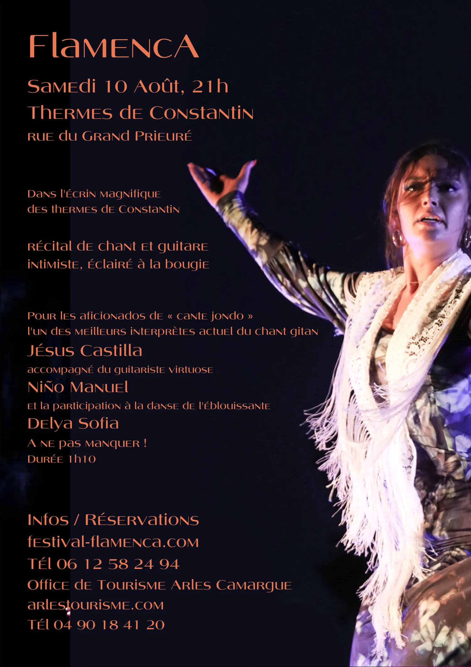 Image qui illustre: FlamencA 2024 : Récital de Chant et Guitare à Arles - 0