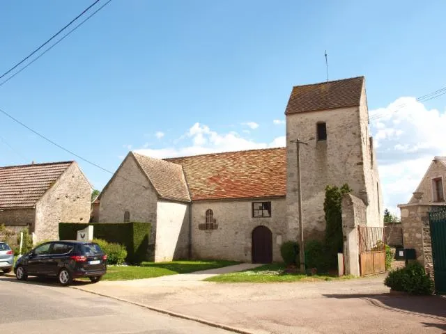 Image qui illustre: Boutervilliers - Eglise Saint-jean-baptiste