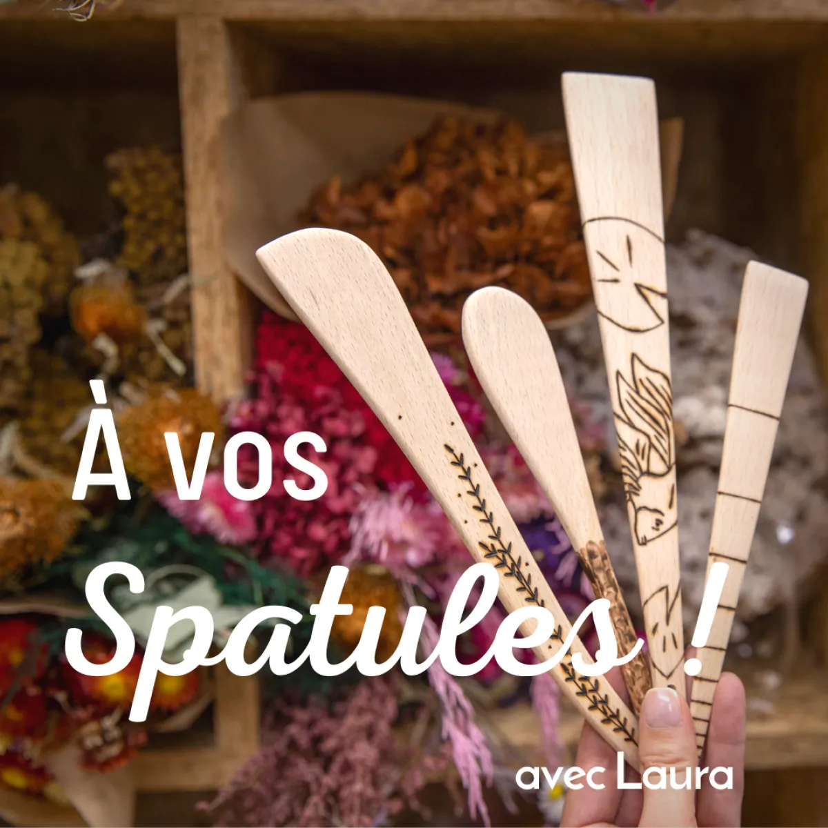 Image qui illustre: Créez vos spatules en bois uniques à Paris - 0
