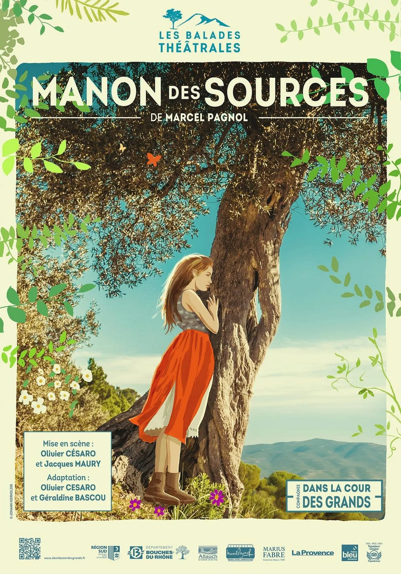 Image qui illustre: Provence En Scène - Balade Théâtrale : Manon Les Sources à Aureille - 1