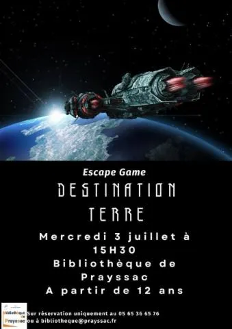 Image qui illustre: Escape Game À La Médiathèque De Prayssac