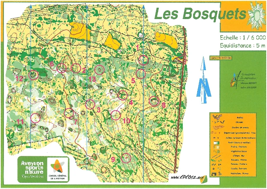Image qui illustre: Site De Course D'orientation Les Bosquets à Montrozier - 0