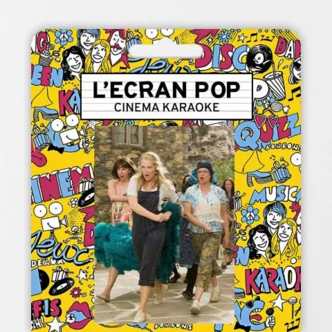 Image qui illustre: Carte-cadeau - L'Écran Pop Cinéma Karaoké