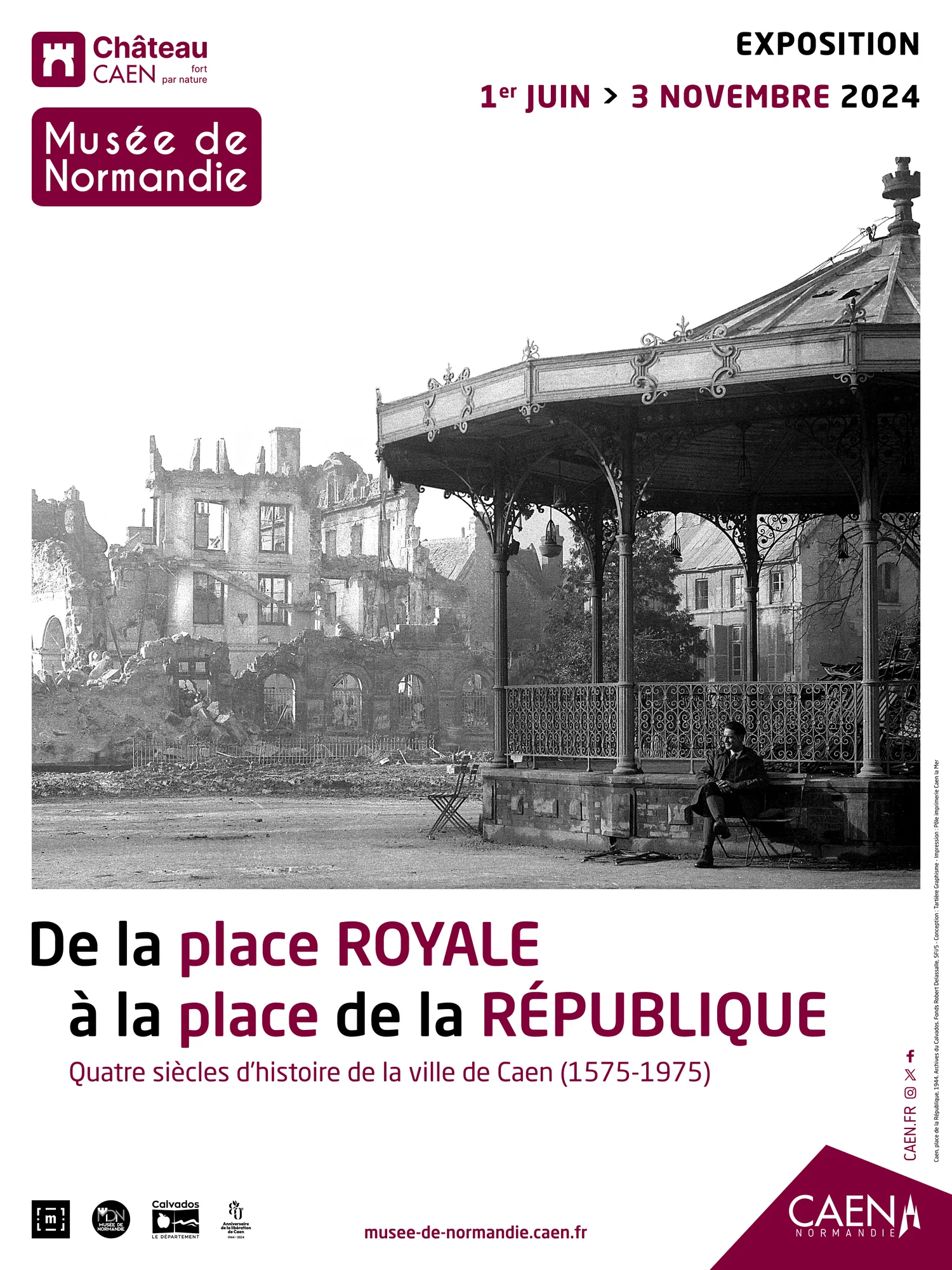 Image qui illustre: Exposition : de la place Royale à la place de la République à Caen - 0
