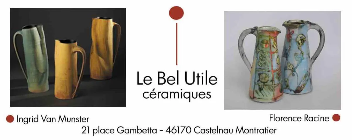 Image qui illustre: Exposition De Céramiques À La Galerie Le Bel Utile