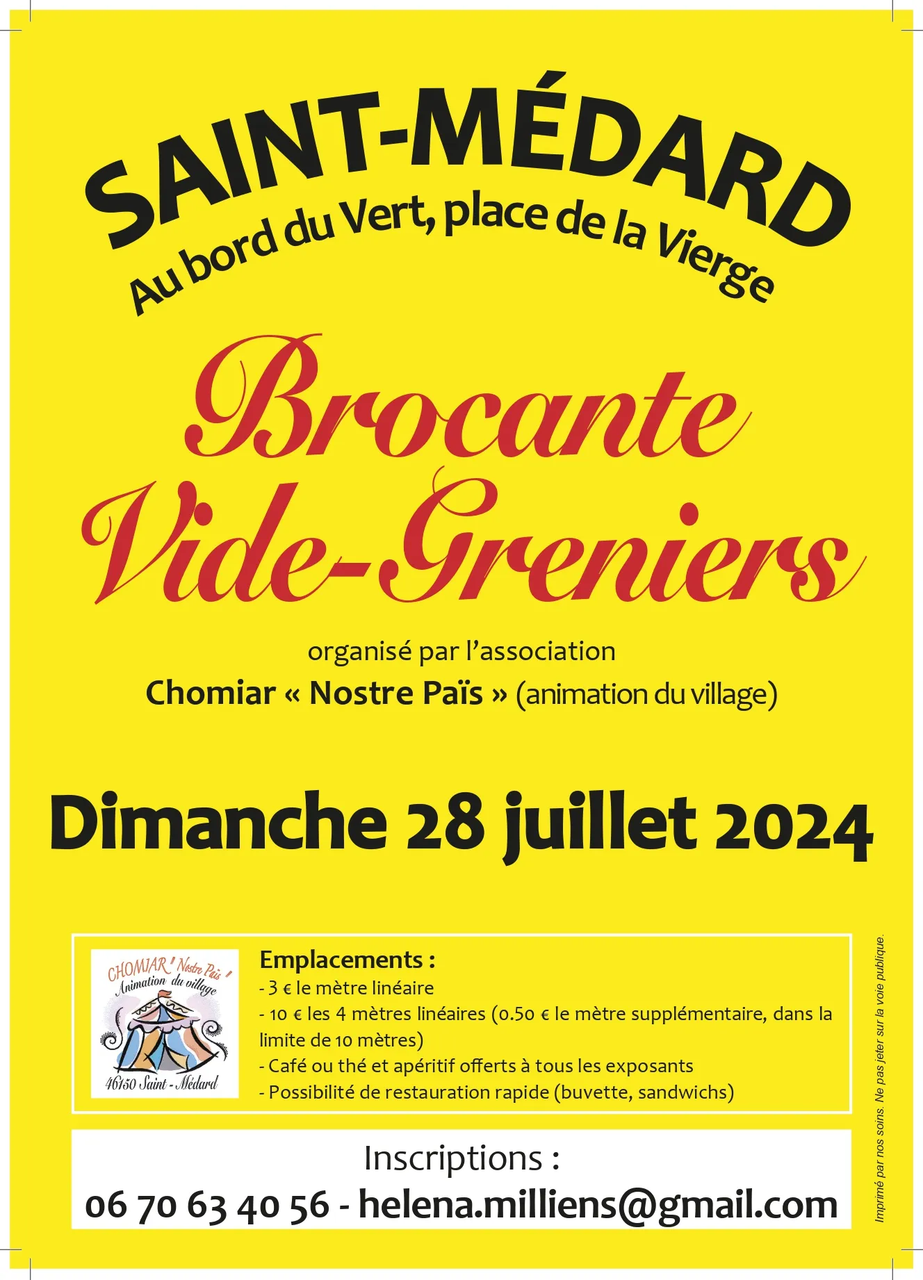 Image qui illustre: Brocante /vide-greniers À Saint-médard à Saint-Médard - 0