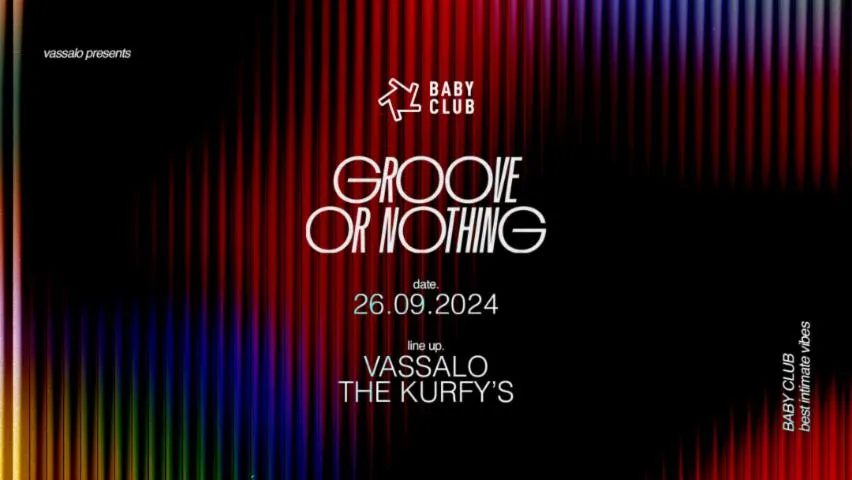 Image qui illustre: GROOVE OR NOTHING : VASSALO + THE KURFY'S