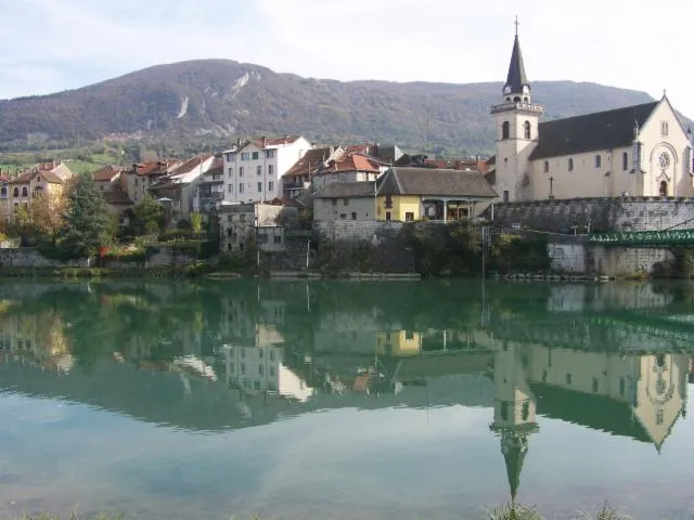 Image qui illustre: Eglise de Seyssel Haute-Savoie