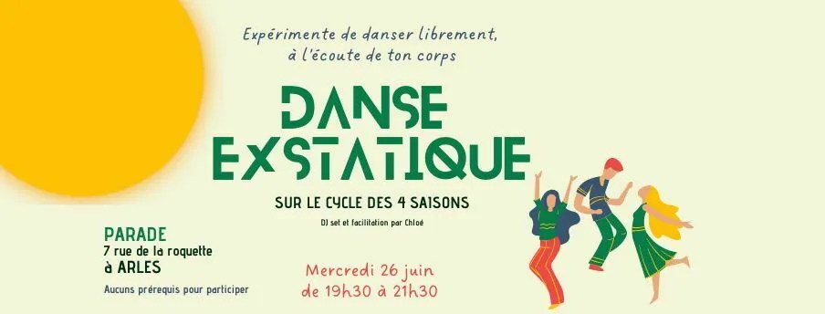 Image qui illustre: Danse extatique sur le cycle des 4 saisons à Arles - 0