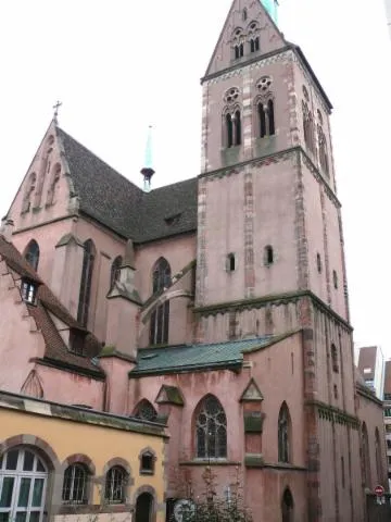 Image qui illustre: Église protestante Saint-Pierre-le-Jeune de Strasbourg
