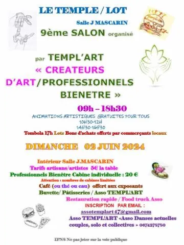 Image qui illustre: 9ème Salon Des Créateurs D'art Et Du Bien-être