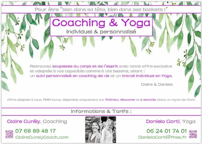 Image qui illustre: Coaching & Yoga